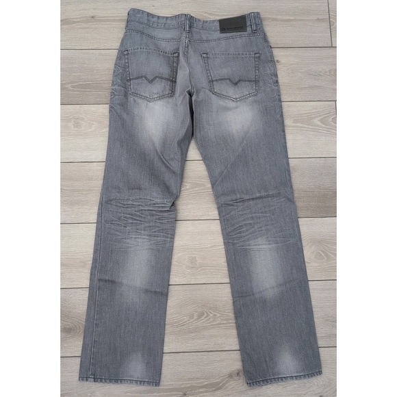 HUGO BOSS ORANGE25‎ Men's Jeans Size W34 L33 Regular Fit Straight Grey - Picture 5 of 6